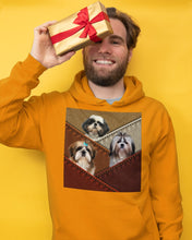 Load image into Gallery viewer, Three Cute Shih Tzu In Bag Gift For Dog Lovers Hoodie