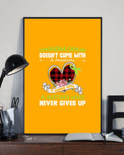 Load image into Gallery viewer, Lymphoma Cancer Doesn't Come With A Manual Vertical Poster