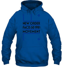 Load image into Gallery viewer, New Order Facd 501981 Movement Simple Unique Custom Design Hoodie