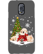 Load image into Gallery viewer, Funny Golden Retrievers Sleep In Red Boots Gift For Dog Lovers Phone case