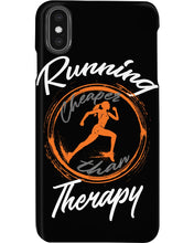 Load image into Gallery viewer, Running Cheaper Than Therapy Gift For Running Lovers Phone case