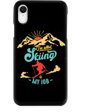 Load image into Gallery viewer, I'm Retired Skiing Is My Job Mountainous Terrain Phone case