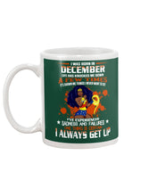 Load image into Gallery viewer, December Superwoman Life Has Knocked Me Down Birthday Meaningful Gift Mug