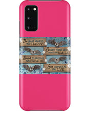 Load image into Gallery viewer, Do What Makes You Happy With Bats Gift For Girls Phone case