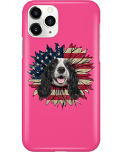 Load image into Gallery viewer, English Cocker Spaniel US Sunflower Gift For Dog Lovers Phone case