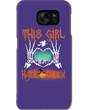 Load image into Gallery viewer, This Girl Loves Halloween Gift For Girls Phone case