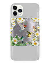 Load image into Gallery viewer, Hummingbird With English Daisy Gift For Birds Lovers Phone case