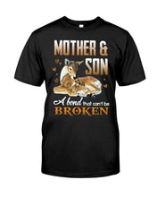 Load image into Gallery viewer, Mother And Son A Bond That Can't Be Broken Guys Tee
