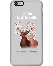 Load image into Gallery viewer, Custom Name Deers Gift For Boyfriend Till Our Last Breath Phone case