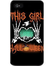 Load image into Gallery viewer, This Girl Loves Halloween Gift For Girls Phone case