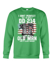 Load image into Gallery viewer, I Ain't Perfect But I Do Have A DD-214 For An Old Man Trending Sweatshirt