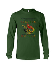 Load image into Gallery viewer, Never Underestimate A 60 Year Old Man Can Play A Guitar Unisex Long Sleeve