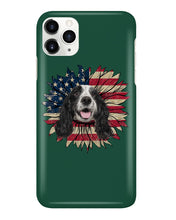 Load image into Gallery viewer, English Cocker Spaniel US Sunflower Gift For Dog Lovers Phone case