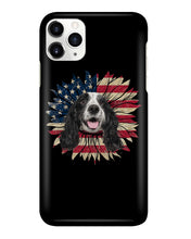 Load image into Gallery viewer, English Cocker Spaniel US Sunflower Gift For Dog Lovers Phone case