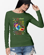 Load image into Gallery viewer, I Miss My Husband Every Day Love You Forever Trending Unisex Long Sleeve