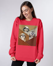 Load image into Gallery viewer, Three Cute Shih Tzu In Bag Gift For Dog Lovers Sweatshirt
