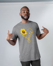 Load image into Gallery viewer, Black Phone Case Sunflower Faith Gift For Christians Guys Tee