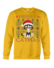Load image into Gallery viewer, Merry Catmas Cute Funny Gifts Sweatshirt