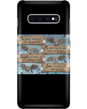 Load image into Gallery viewer, Do What Makes You Happy With Bats Gift For Girls Phone case