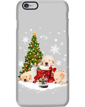 Load image into Gallery viewer, Funny Golden Retrievers Sleep In Red Boots Gift For Dog Lovers Phone case