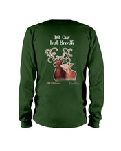 Load image into Gallery viewer, Custom Name Deers Gift For Boyfriend Till Our Last Breath Unisex Long Sleeve