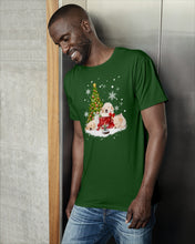 Load image into Gallery viewer, Funny Golden Retrievers Sleep In Red Boots Gift For Dog Lovers Guys Tee