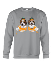 Load image into Gallery viewer, Beagle Hand Bones My Breast Gift For Dog Lovers Sweatshirt