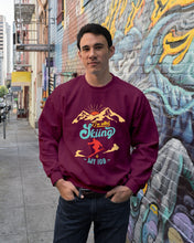 Load image into Gallery viewer, I'm Retired Skiing Is My Job Mountainous Terrain Sweatshirt