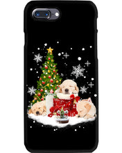Load image into Gallery viewer, Funny Golden Retrievers Sleep In Red Boots Gift For Dog Lovers Phone case