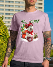 Load image into Gallery viewer, Cute Westie Christmas Night Gift For Dog Lovers Guys Tee