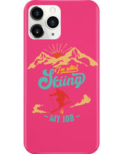 Load image into Gallery viewer, I'm Retired Skiing Is My Job Mountainous Terrain Phone case