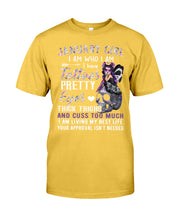 Load image into Gallery viewer, January Girl Has Tattoos Pretty Eyes Thick Thighs For Birthday Gift Guys Tee