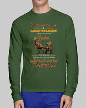 Load image into Gallery viewer, Daddysaurus Daughtersaurus A Bond That Can't Be Broken Unisex Long Sleeve