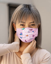 Load image into Gallery viewer, Butterfly Live Laugh Love Gift For Lover Cloth Face Mask