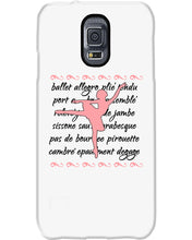 Load image into Gallery viewer, Ballet Words Pink Pattern Gift For Ballet Dancer Phone case