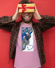 Load image into Gallery viewer, Magical Gray Couple African Parrot Gift For Bird Lovers Guys Tee