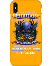 Load image into Gallery viewer, They Are A Reminder Of Time When Life Try To Break Me Gift For February Men Phone case