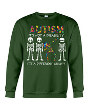 Load image into Gallery viewer, Autism It's A Different Ability Gift For Autism People Sweatshirt