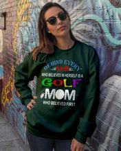 Load image into Gallery viewer, Golf Who Believes In Herself Gift For Sport Lovers Sweatshirt
