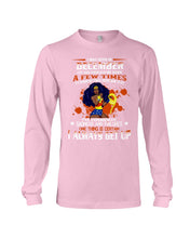 Load image into Gallery viewer, December Superwoman Life Has Knocked Me Down Birthday Meaningful Gift Unisex Long Sleeve