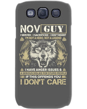 Load image into Gallery viewer, November Guy I Am Not A Hero Not A Legend I Have Anger Issues Birthday Gift Phone case