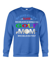 Load image into Gallery viewer, Golf Who Believes In Herself Gift For Sport Lovers Sweatshirt