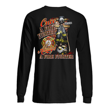 Load image into Gallery viewer, Once A Firefighter Always A Firefighter Special Custom Design Unisex Long Sleeve