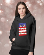 Load image into Gallery viewer, America USA FLag In My Heart Shih Tzu Gift For Dog Lovers Hoodie