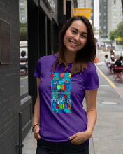 Load image into Gallery viewer, Lovely Phone Case In A World Where You Can Be Anything Be Kind Ladies Tee