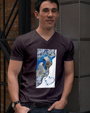 Load image into Gallery viewer, Magical Gray Couple African Parrot Gift For Bird Lovers Guys V-Neck