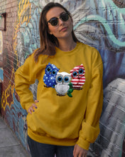 Load image into Gallery viewer, Lovely Phone Case Three Owl With US Flag Gift For Owl Lovers Sweatshirt