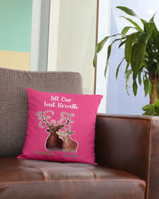 Load image into Gallery viewer, Custom Name Deers Gift For Boyfriend Till Our Last Breath Pillow Cover