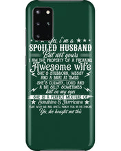 Load image into Gallery viewer, Shes Stubborn Messy And A Brat At Times Black Gift For Husband Phone case
