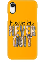Load image into Gallery viewer, Baseball Hustle Hit Never Quit Gift For Lovers Phone case
